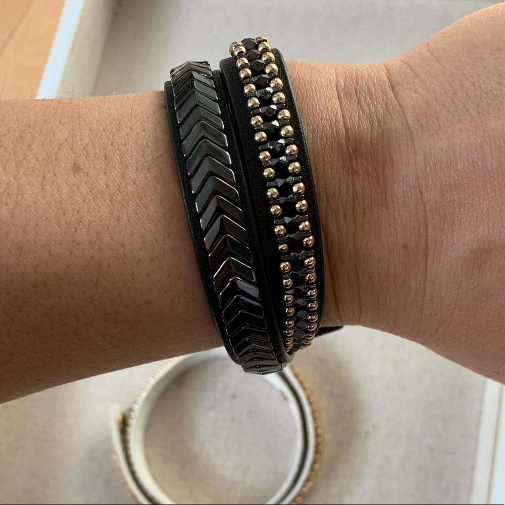 Stella and dot gilded path bracelet